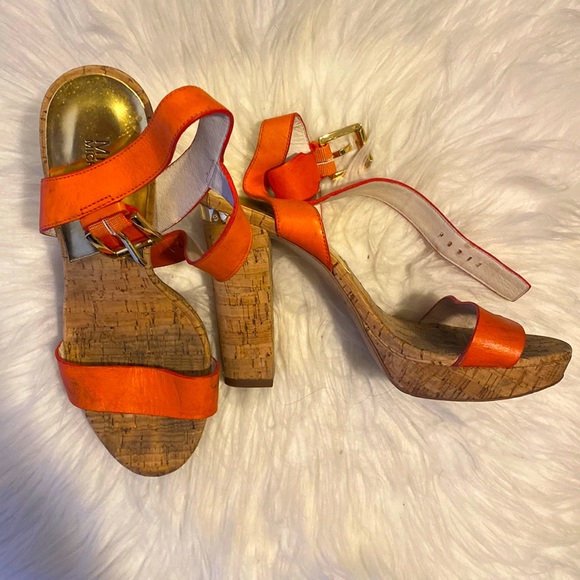 Michael Kors summer heels, size 4 - Picture 1 of 3